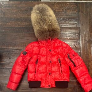 SAM Puffer Jacket with Fur Hood